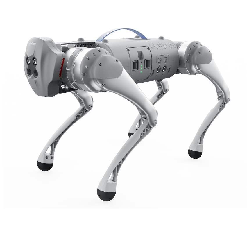 Unitree Go1, an artificial intelligence robot dog